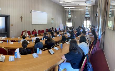 Un momento dell'incontro
